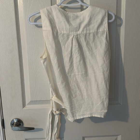 Linen wrap tank - Picture 2 of 3